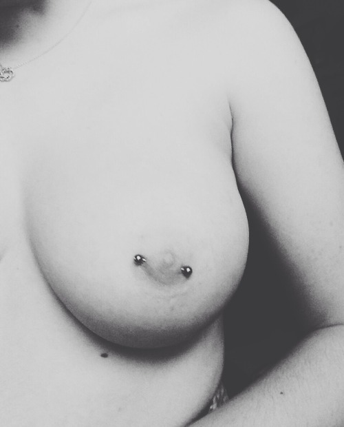 sexysexnsuch:white-college-keds:Don’t hate me I just really like my nipple piercing  -J