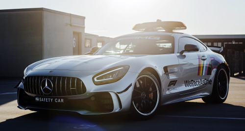 carsthatnevermadeitetc: Mercedes-AMG GT R Official FIA F1 Safety Car, 2020. The new livery for the Formula 1 Safety Car emphasises solidarity, safety and diversity. When Formula 1 returns to racing this weekend in Austria, it will show its unity in the