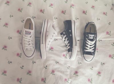 converse bianche invecchiate tumblr