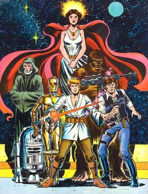 vintagegeekculture:Carmine Infantino.Fun fact about the Marvel Star Wars: though it saved Marvel fro