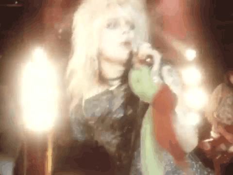 So I Really Like Making Gifs And I Made A Few Of Hanoi Rocks, These Are From The Up Around The Bend Music