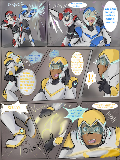 PG194&amp;195first hits of alien Keith, and Lance might or might not of notice Hunk is char