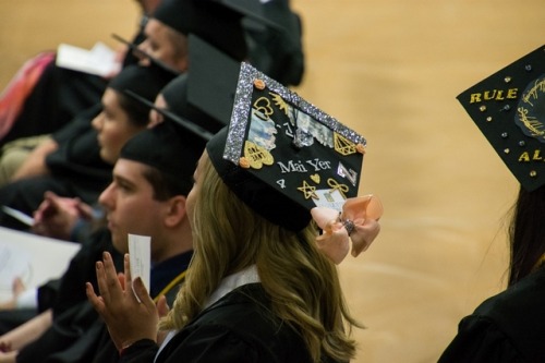 Graduation caps, UW-Parkside Class of 2017