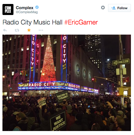 ayothewuisback:  socialjusticekoolaid:  HAPPENING NOW (12/3/14): Thousands are pouring into the streets in NYC in memory of Eric Garner and in protest of another killer cop who got away with murder. SHUT. IT. DOWN. #staywoke #farfromover  This is more