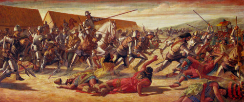 Today in History, November 16th, 1532; Atahualpa is captured by Francisco PizarroAfter the Battle of