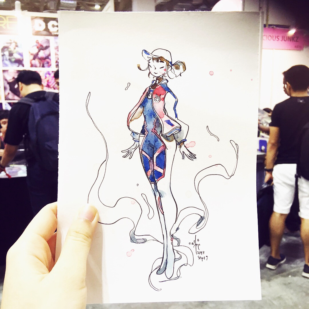sillyjellieart:  Had a pretty fun weekend over at STGCC, here are some of the commissions