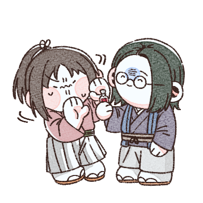 These Are The Hakuouki Chibi Illust I Drew To Make Stickers!