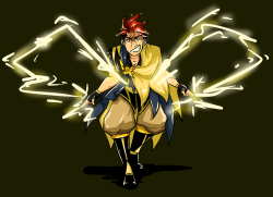 monochromefalcon:  Just a little Lightning bending from Team Instinct member Markiplier.     