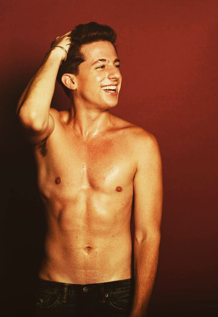 celebrityboyfriend:Charlie Puth Shirtless Instagram Photo