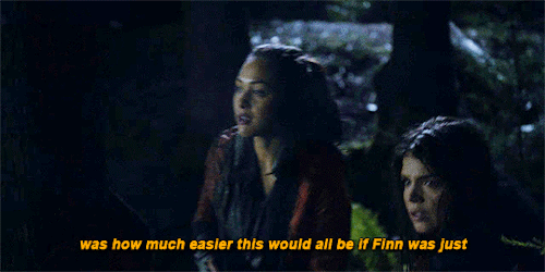 shialablunt: THE 100 ⇢ 1x11 # i actually think about this line a lot #‘you didn’t wish t