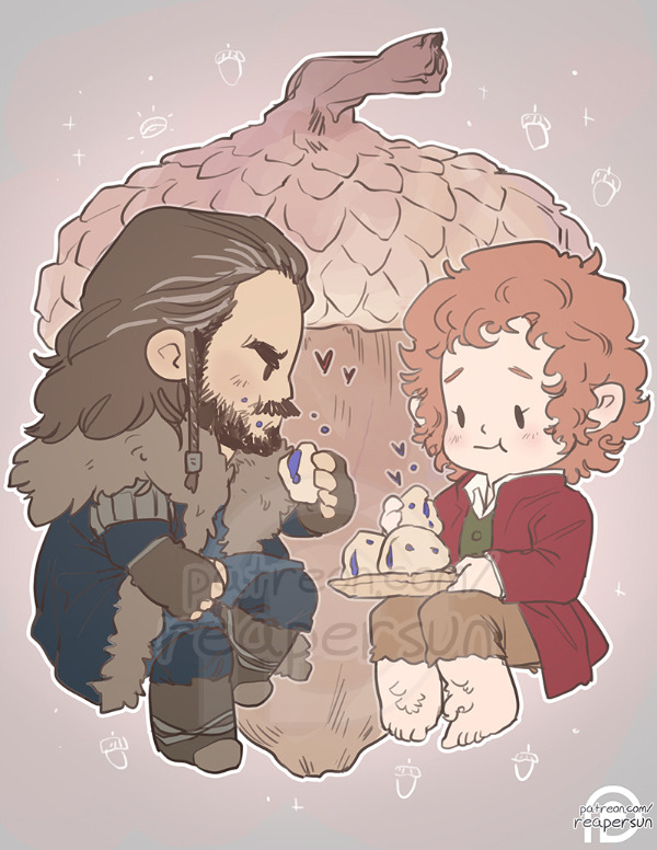 ~Support me on Patreon~A patron requested Sweet Bear style Bagginshield :)) I can’t