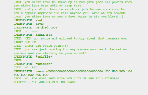 Jade and Jadesprite’s 11th convo.