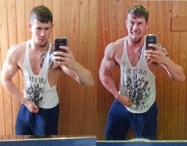 beckyj80:  Looks who’s back, everyone’s favourite muscle fuck boy Lenny!!   Contact