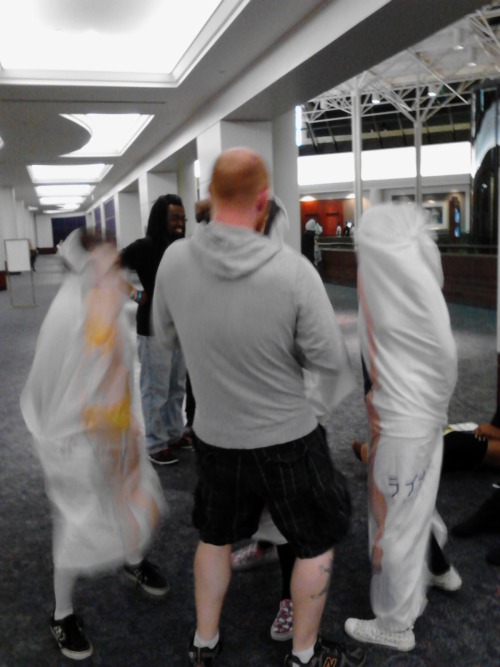 princething:These guys were running around in these body pillow covers Saturday night and were undul