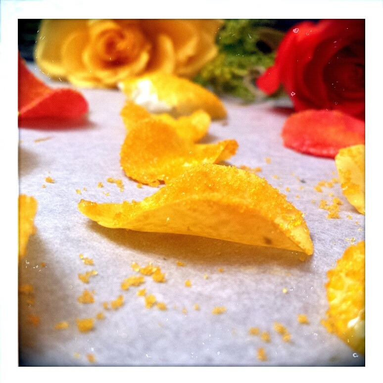 foodffs:  Candied Organic Rose Petals  Roses are edible :)