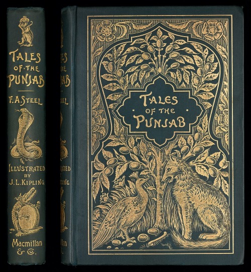 turnbullrarebooks:Victorian publisher’s bindingThe design on the front cover of this book is unsigne