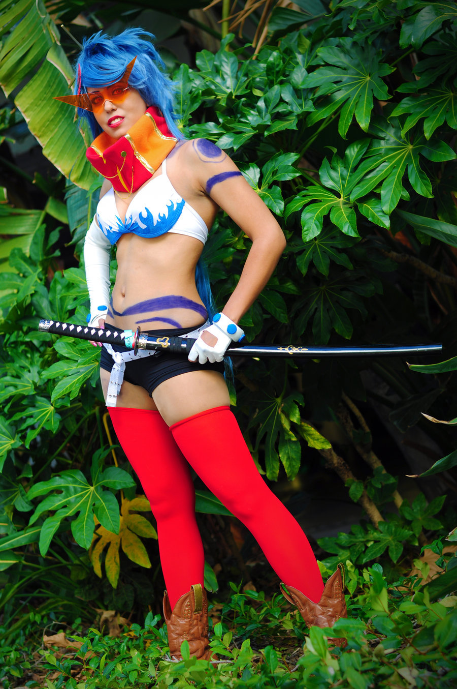 Genderbend Kamina Cosplay: The Studliest Stud by Khainsaw 