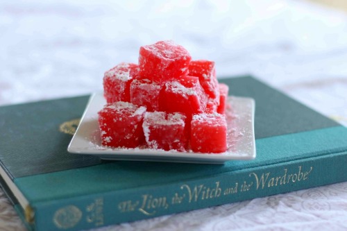 afaerytalelife: Literary Recipes — Edmund’s Turkish Delight“It is dull, Son of Ada