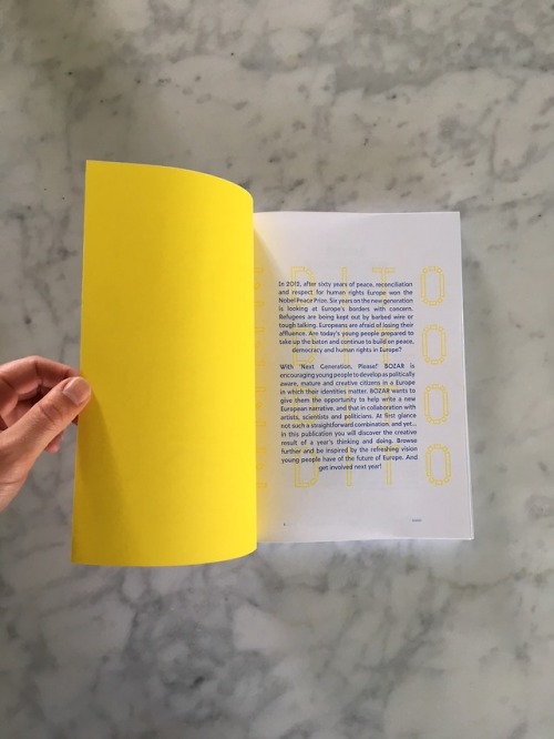 Stephanie SpechtNext Generation, Please! booklet, 2018via @tt-typeface