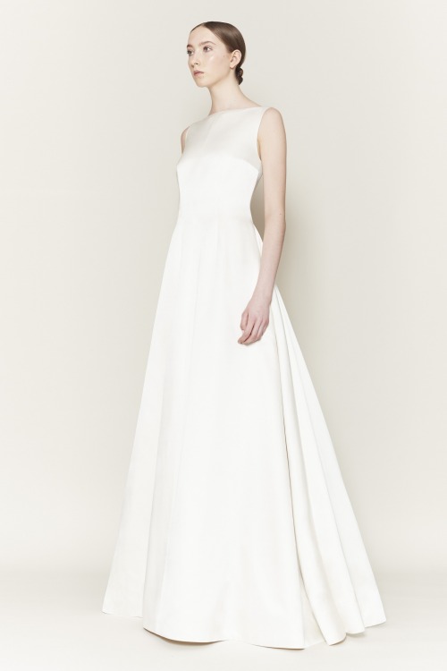 katiemarieweddings:Emilia Wickstead Bridal Collection - Meagan Gown