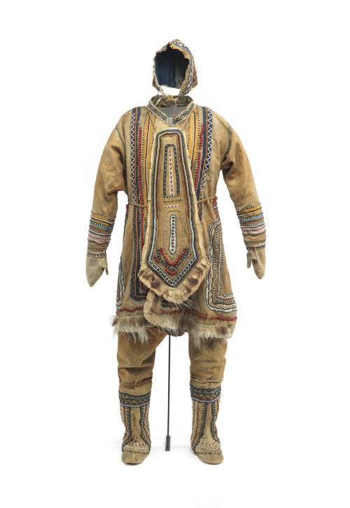askhistorians: Adult clothing from the Evenks, an indigenous people in northeastern Siberia. Hood, c