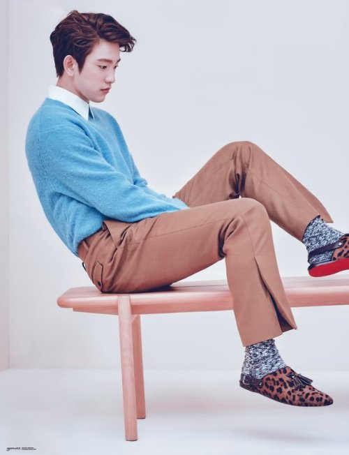 got7-updates:Jinyoung for Harper’s Bazaar