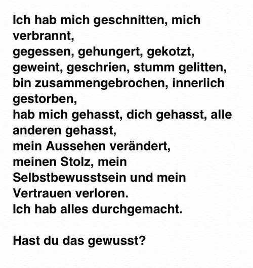 Magersucht - ist eine Lösung