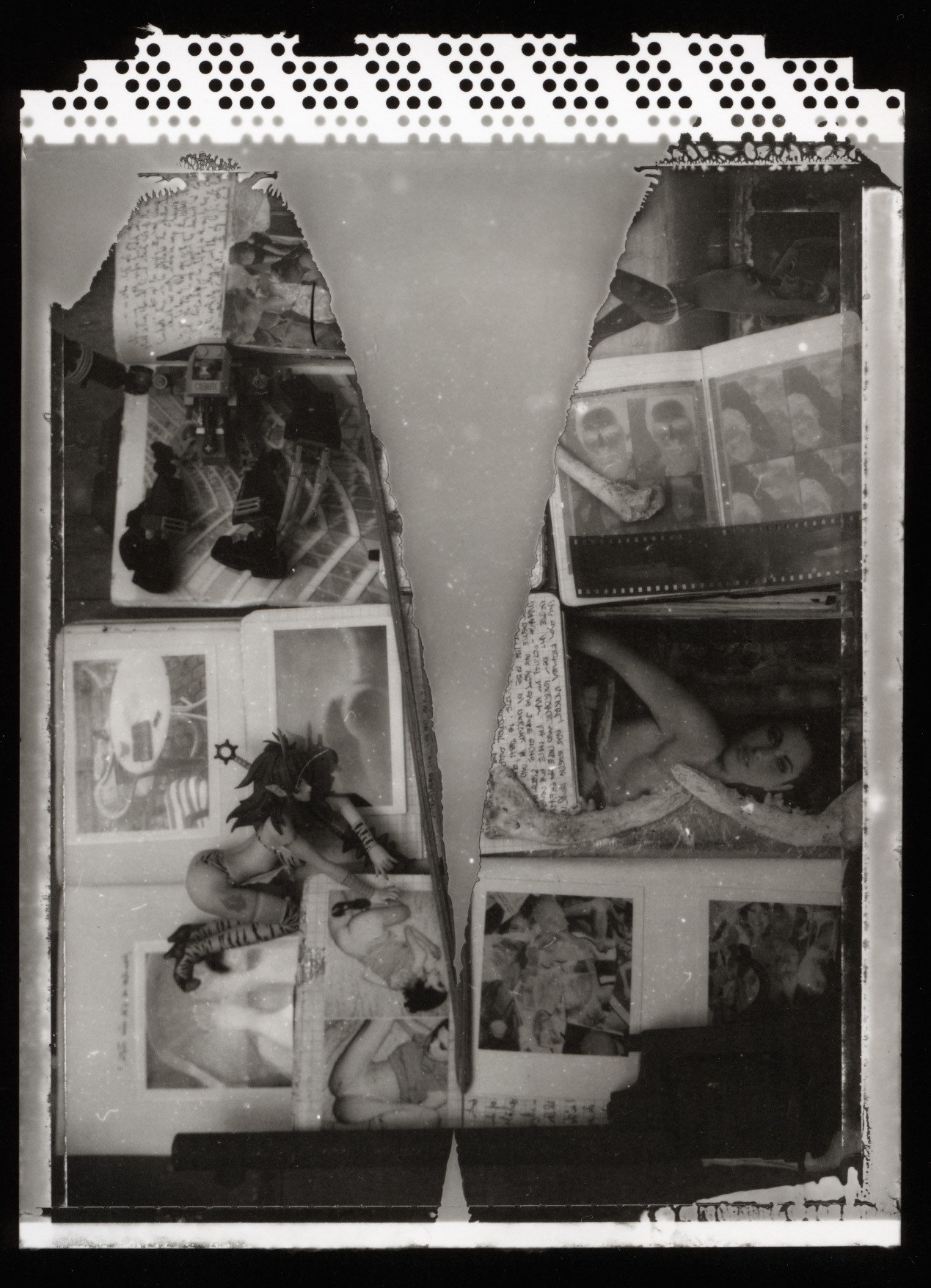 Obsessions
Contact Print from a Polaroid 55 4x5 negative
