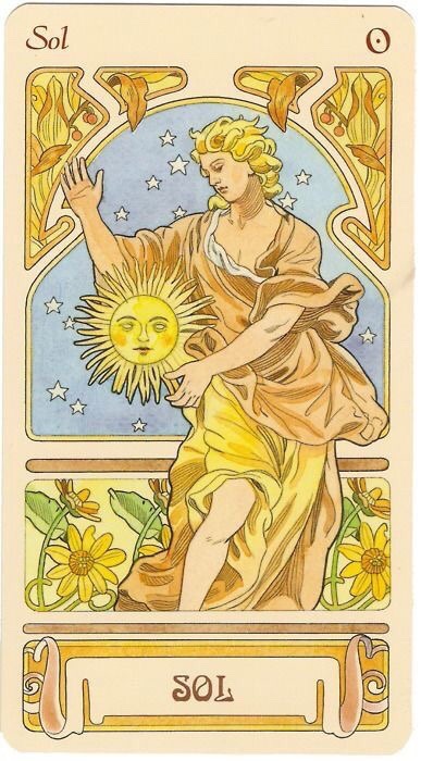 kmarx:The sun tarot card represents success, radiance and abundance. It is an image of optimism and 