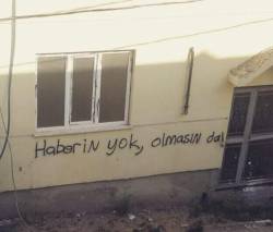 siirsokaktadefterikapat:  Haberin yok, olmasın da