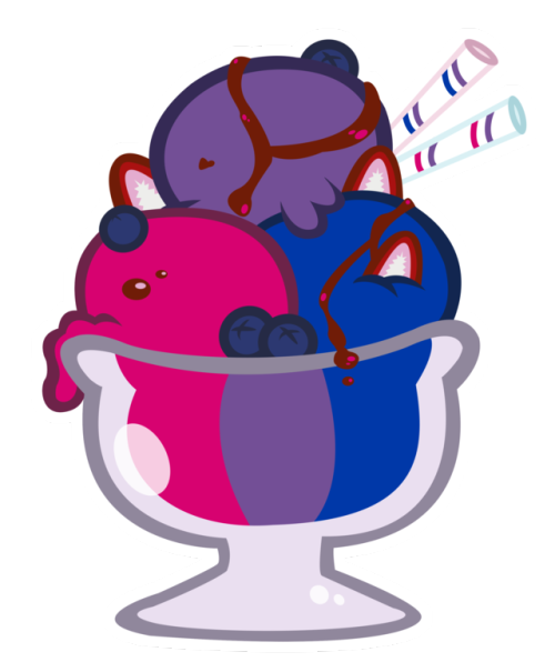 wordgirlchronicles: stardustwake: sorry for the long post but HELLO i made some pride sundaes!! i th