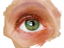 ieatcoffee:  The eye of Loki.Not my usual.I