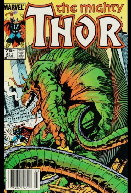 pat1dee:Thor #341March 1984Story and art by Walt Simonson