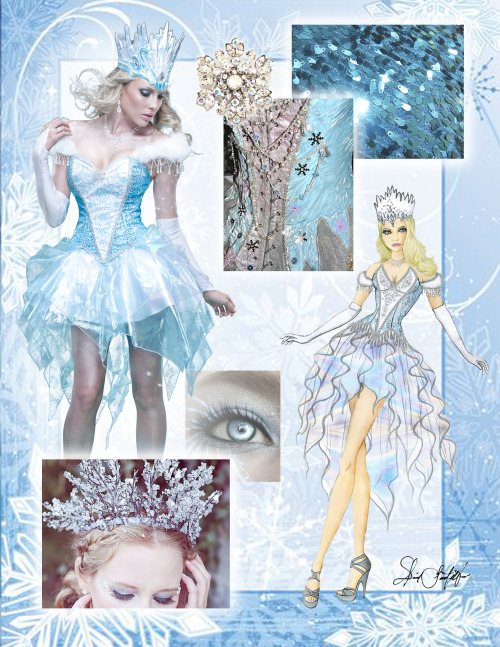 Designer David Santillanes - “I wanted to highlight some of my inspiration for the Sexy Snow Queen in our Costume Confidential Collection. My main source of inspiration was a gorgeous ballerina costume featured in a stage production of Hans Christian...