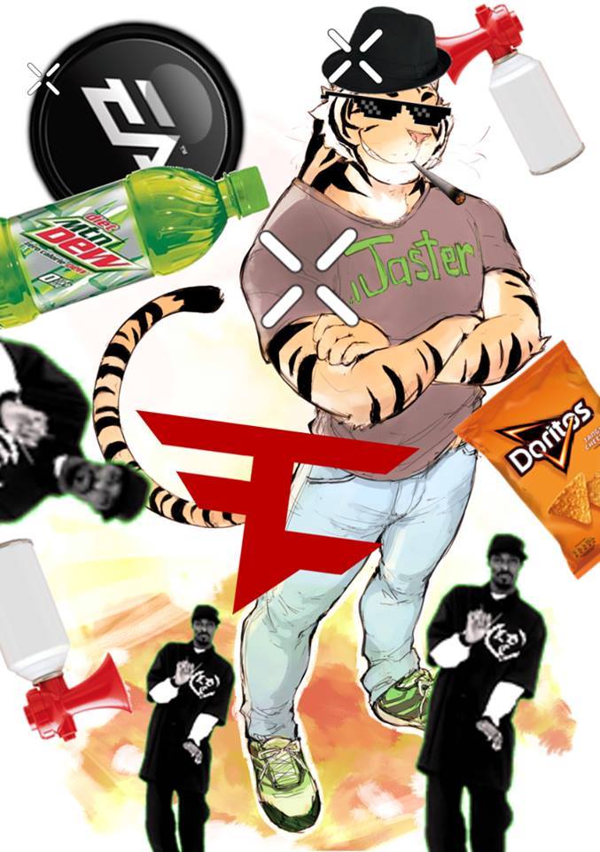 verticalzero:  commishcharacter belongs to Jaster the tiger.BONUS MLG VERSION DONE
