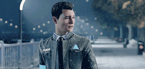 Connor Looking Like A Sad Puppycause I Seem To Enjoy Torturing Myself.[all My Dbh Gifs] 