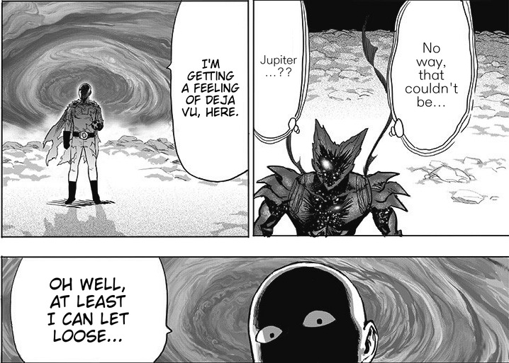 This is Beyond INSANE, Saitama vs God BEGINS! Saitama Meets Cosmic Garou - One  Punch Man Chapter 164 