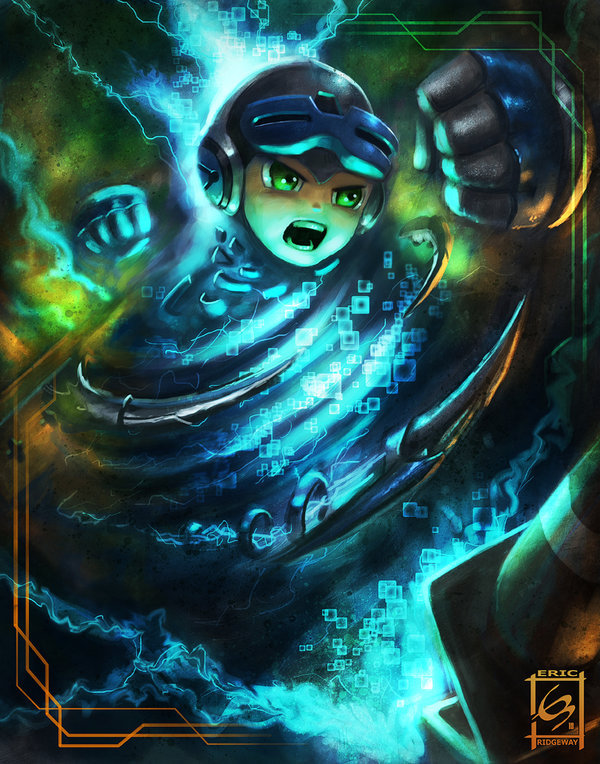 theomeganerd:  Mighty No. 9 by emortal982