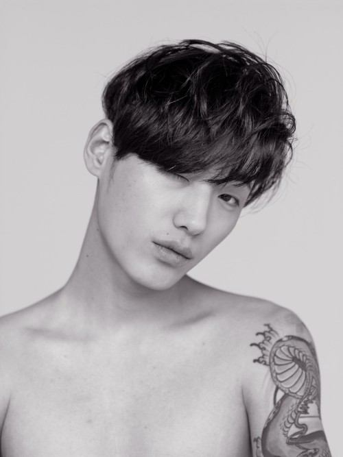 koreanmodel:  Shon Min Ho by Zoo Young Gyun for Ceci Korea Dec 2015 