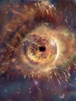 blancsesen:  the Universe is in our eyes