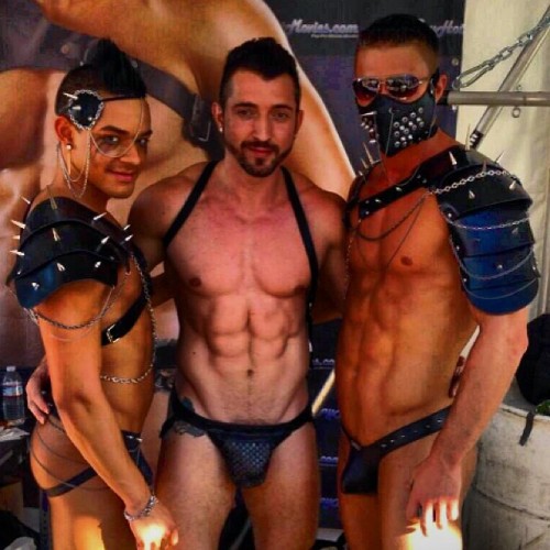 ryanrosexxx:  Ethan Slade, Jimmy Durano, & Myself at Folsom 2013 ____________________________________________________•Use Promo Code: RYAN50 To Get 50% off 1 Month @ Sites: FalconStudios.com RagingStallion.com FetishForce.com & JocksStudios.com