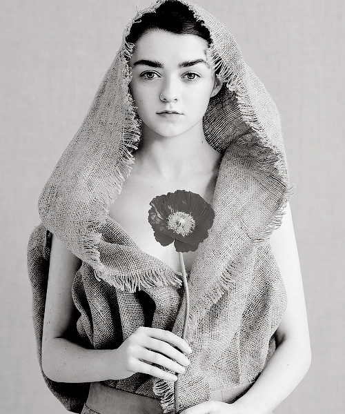 rhaenastargaryen-deactivated201: Maisie Williams, photographed by Ben Toms for Dazed & Confused, s/s 2015.