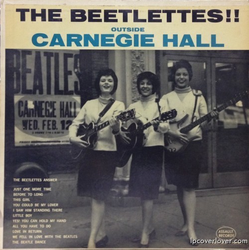 lpcoverlover:  Lady bugs The Beetlettes!!  “Outside Carnegie Hall”  Assault