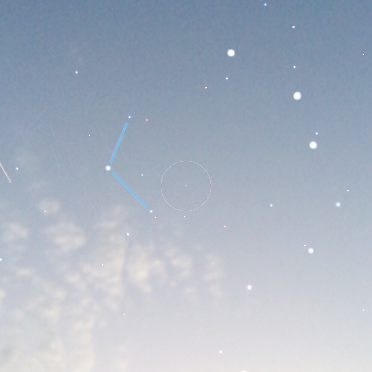lovepox:  i downloaded the app skyview that lets you look at constellations from
