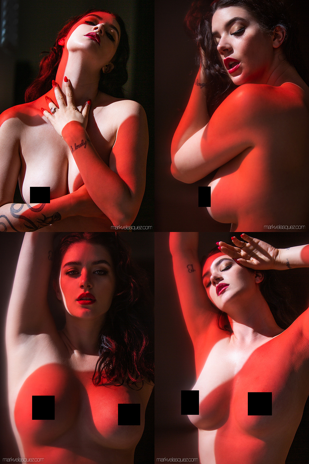 markvelasquez: “Red Hot,” 2019 Find this special series and all my uncensored