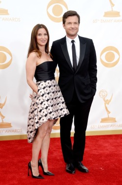  Amanda Anka and Jason Bateman || 65th Annual Primetime Emmy Awards held at Nokia Theatre in LA on September 22, 2013 