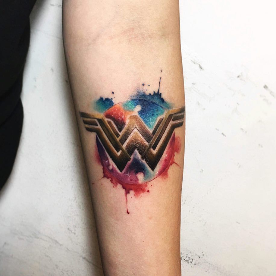 Wonder Woman Tattoo  Tattoo Ideas and Inspiration  Wonder woman tattoo  Tattoos for women Tattoos