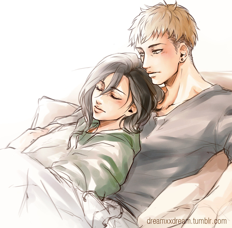 dreamxxdream:  so…… I’m late to realize this but jeankasa is real cute?? ;n;