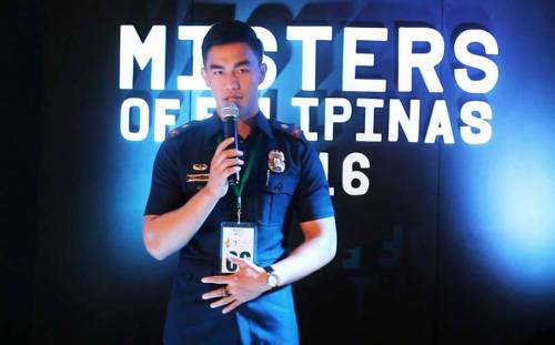 mashitayeah:  Police Officer Chris Comicho Dulagan  Hope he wins Mister Philippines. Igorot with meaty buns. Hihihi. I saw him on duty patrol once in Quiapo, Manila near Plaza Miranda. The first photo i think is taken near the SM outlet store in same