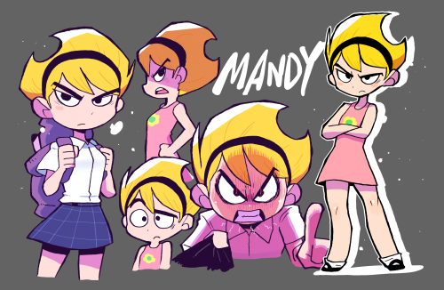 rariatoo: Billy and Mandy fanart